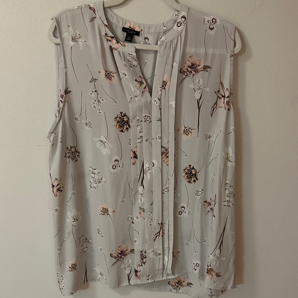 Ann Taylor Factory Floral Blouse